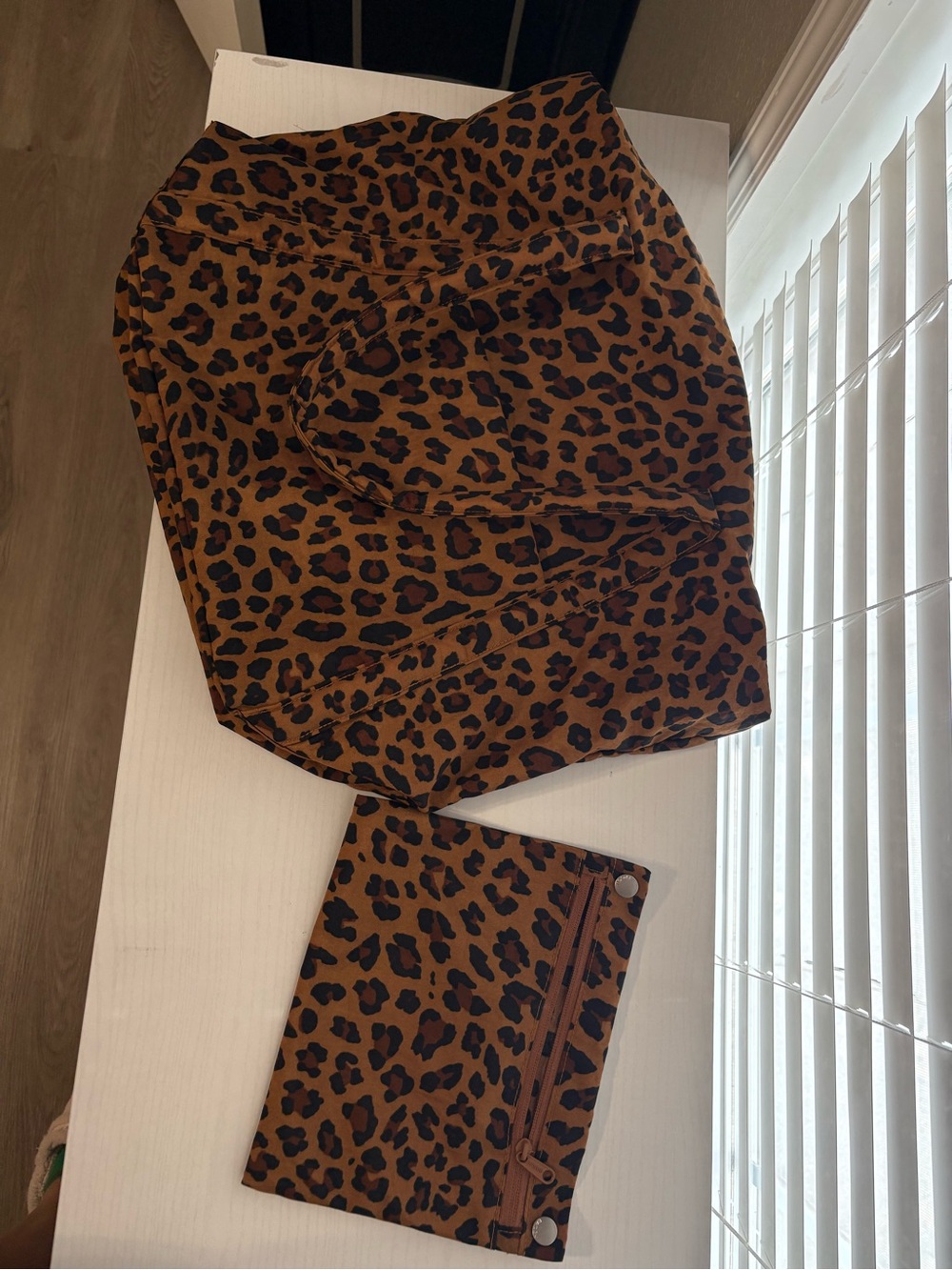 Baggy Leopard Cloud Bag